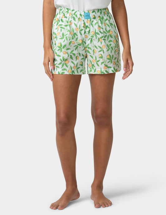 Hue Voile PJ Boxer - Bright White
