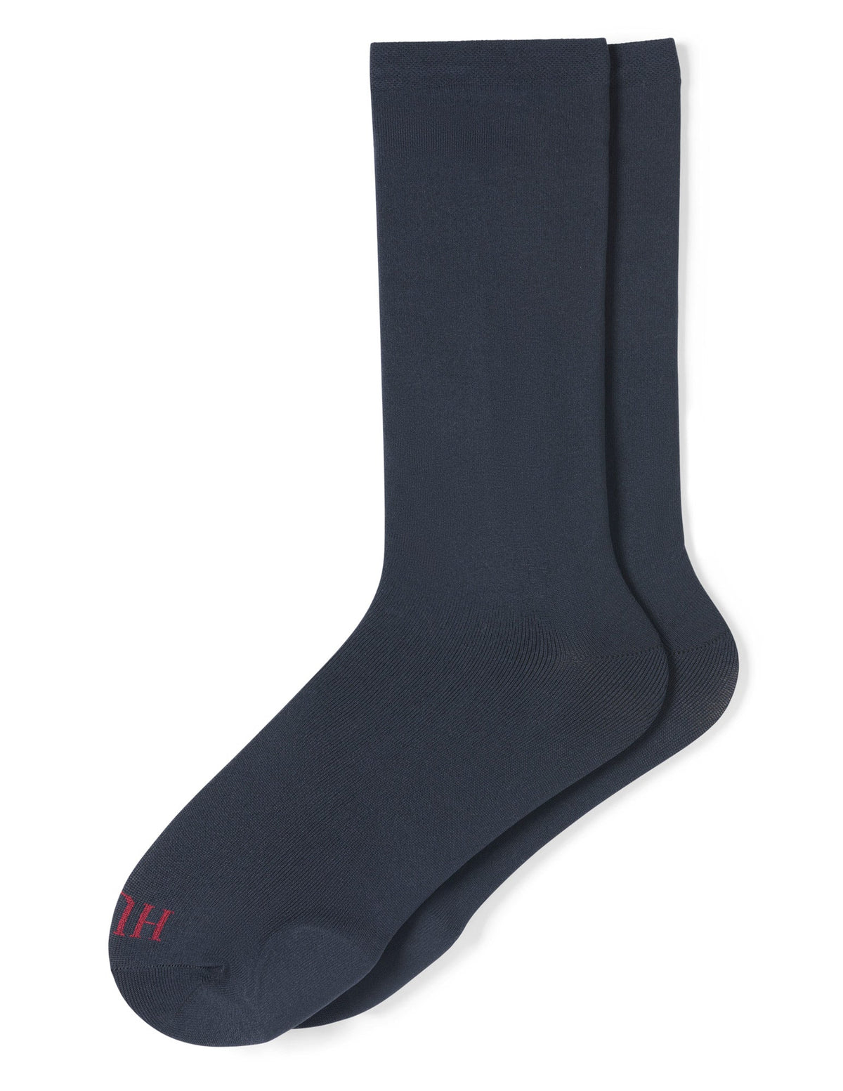 Hue Cushioned Crew Sock - Navy