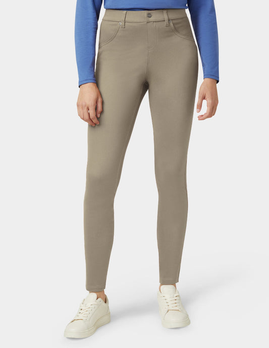 Hue Ultra Soft Denim Legging - White Pepper