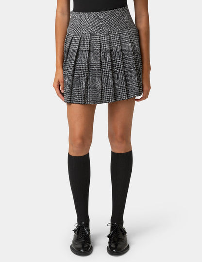 Hue Cable Knee Sock - Black
