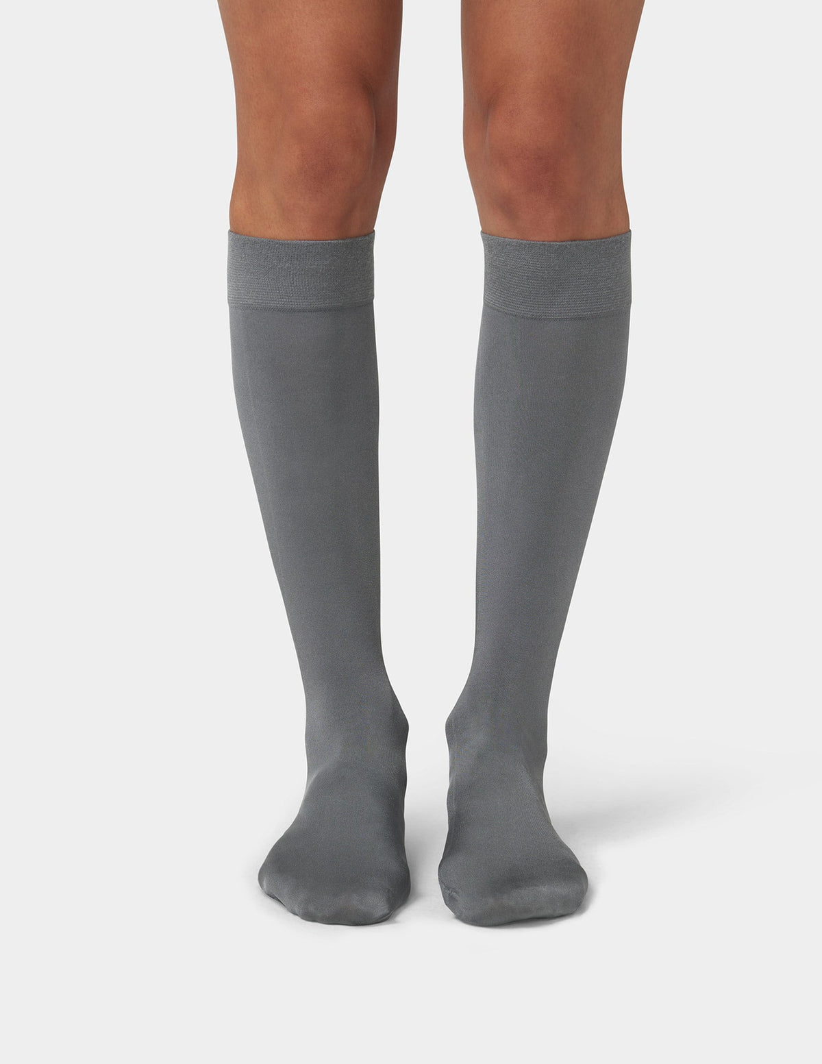 Hue Luster Knee High - Steel