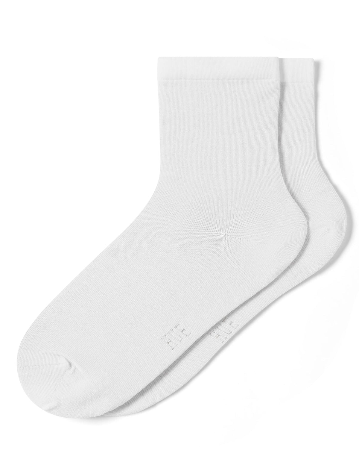Hue Sleek Sock - White