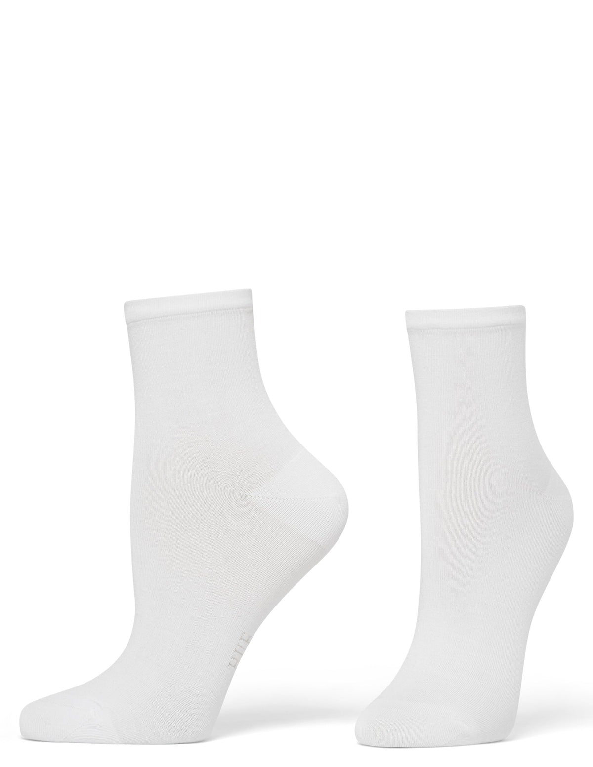 Hue Sleek Sock - White