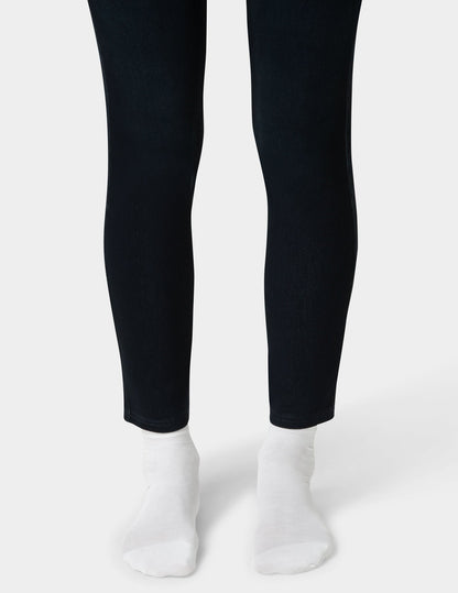 Hue Sleek Sock - White