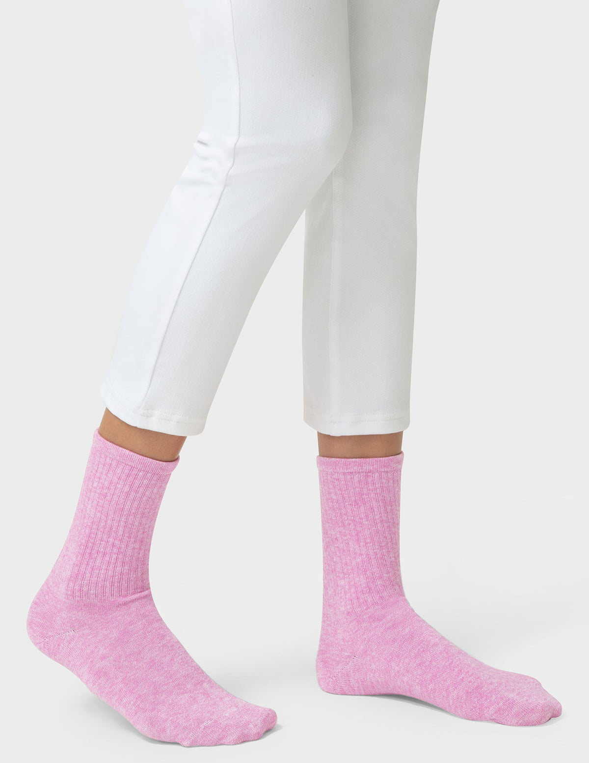 Hue Women's Must Have Crew 3 Pair Pack - Crocus