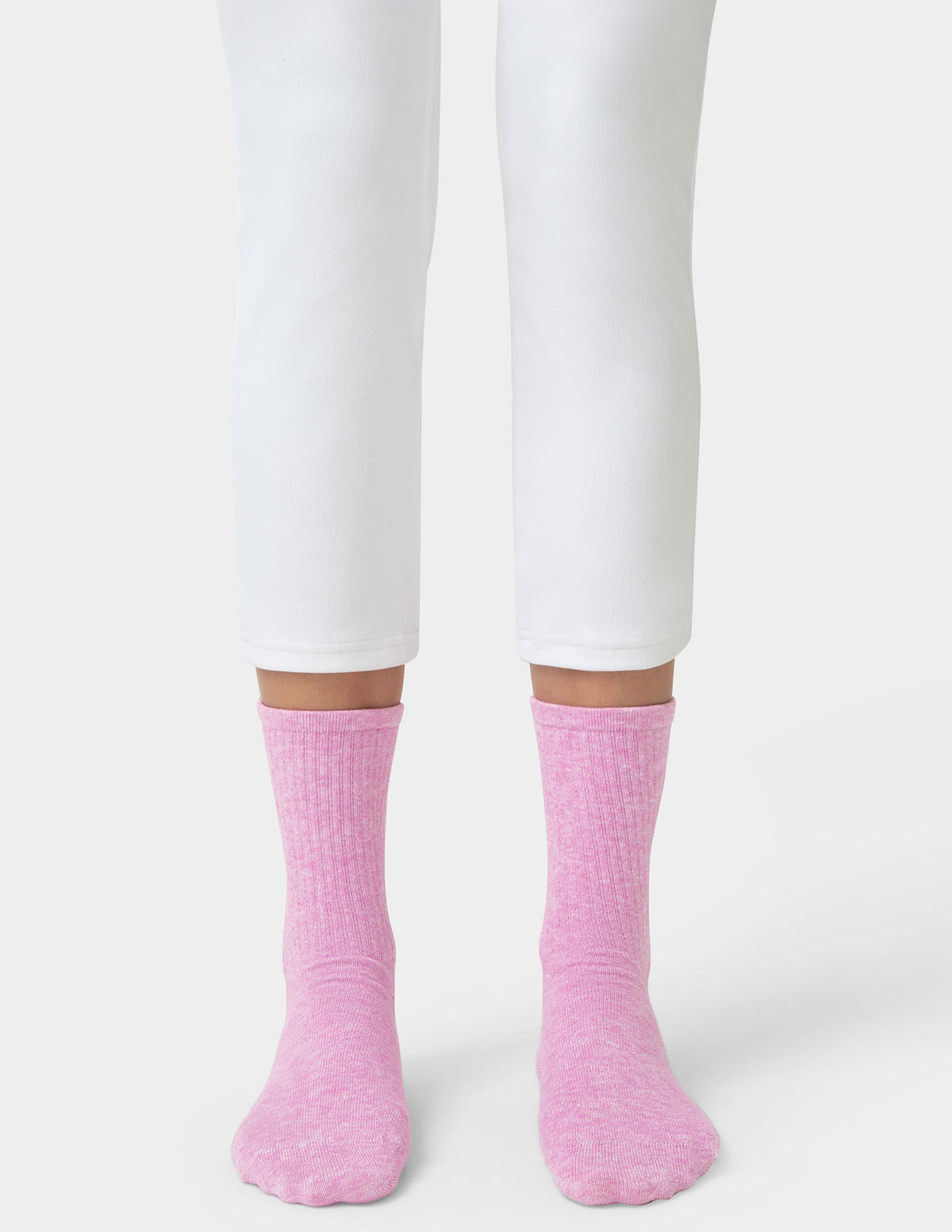 Hue Women's Must Have Crew 3 Pair Pack - Crocus