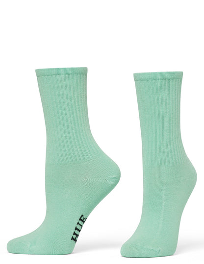 Hue Women's Must Have Crew 3 Pair Pack - Crocus