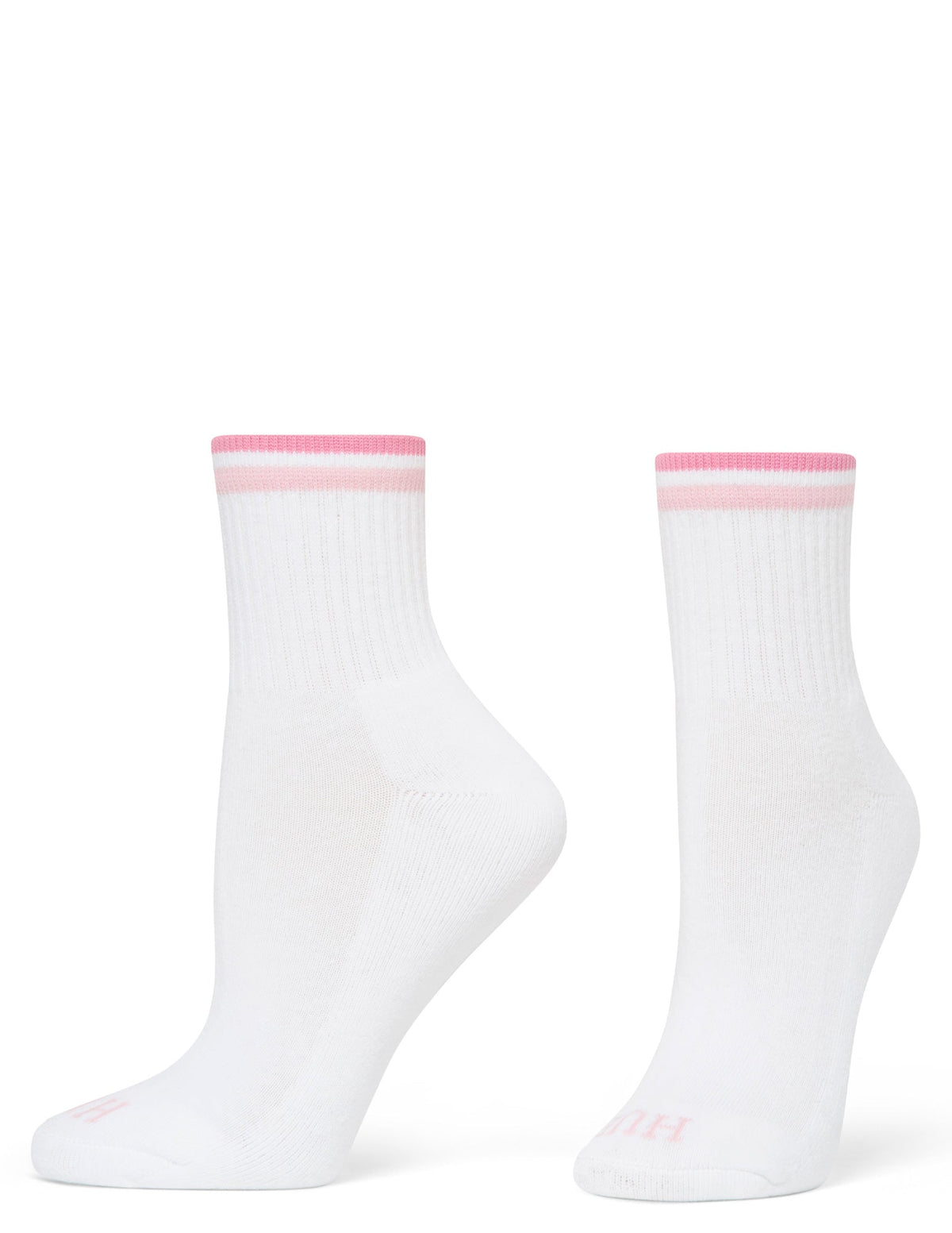 Hue Sport Mini Crew Sock 6 Pair Pack - Tipped