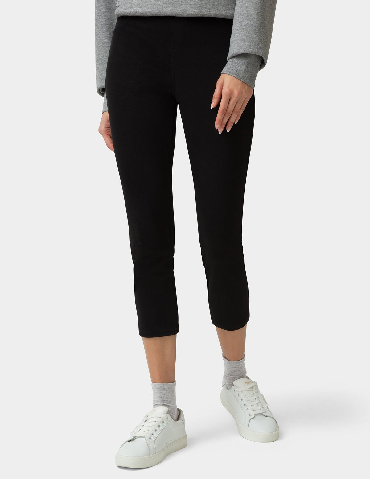 Hue Sleek Sock - Light Grey Heather