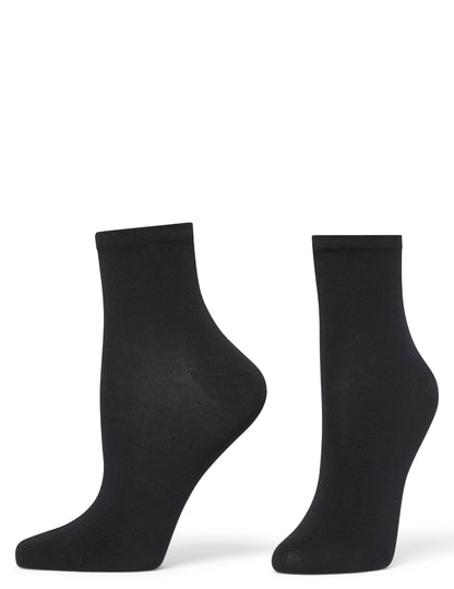 Hue Sleek Sock - Black