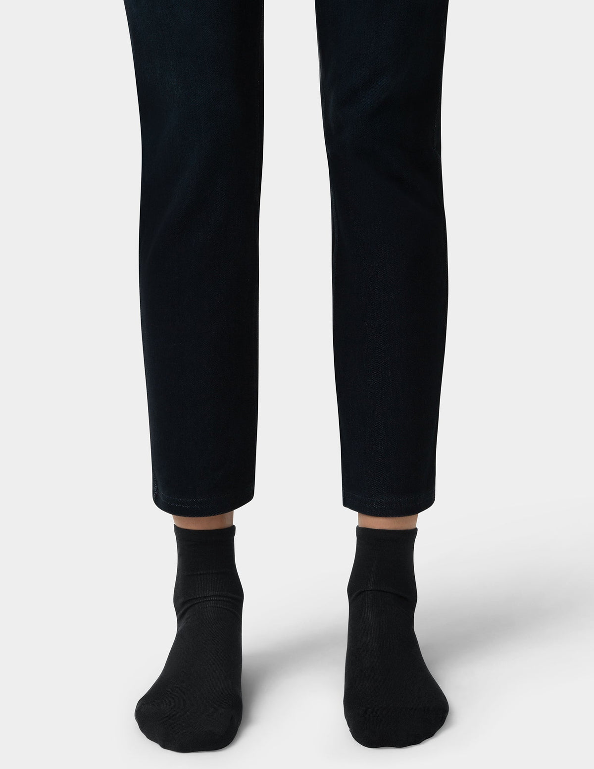 Hue Sleek Sock - Black