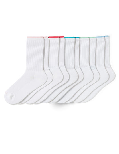 Hue Sport Crew 5 Pair Pack - Tipped